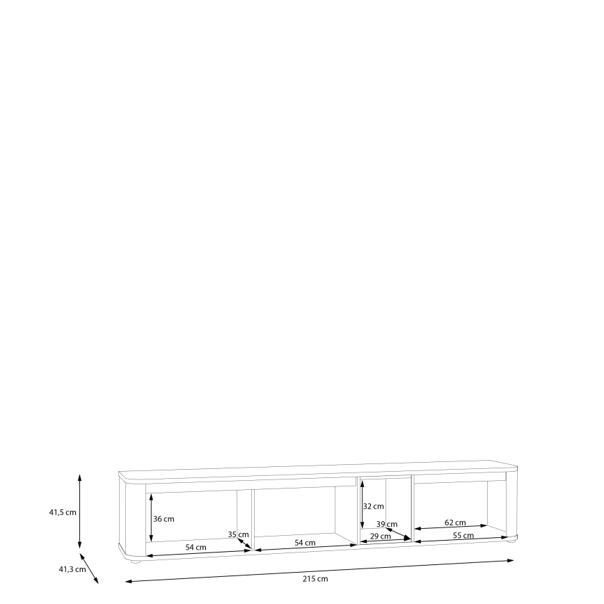 TV-alus INAR beež/pruun