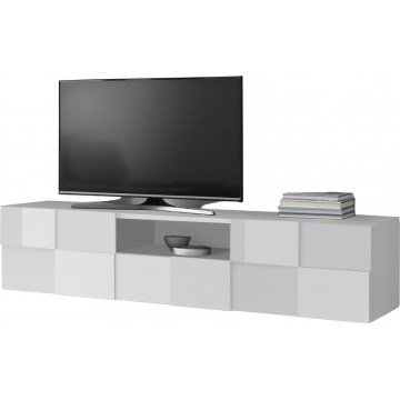 TV-alus SERIAN 184x42x42 cm valge