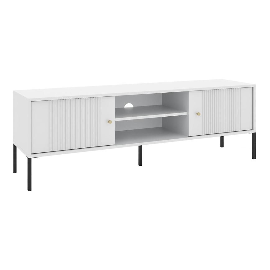 TV-kapp LUE valge/must