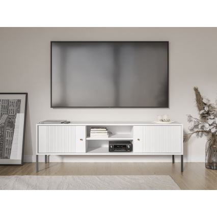 TV-kapp LUE valge/must