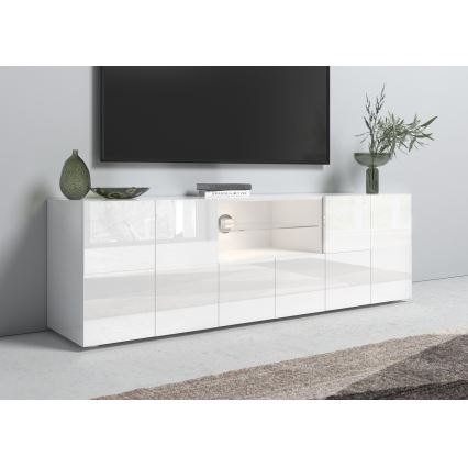 TV-kapp SERIAN, valge