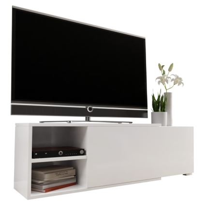 TV laud CLIF 40x180 cm valge