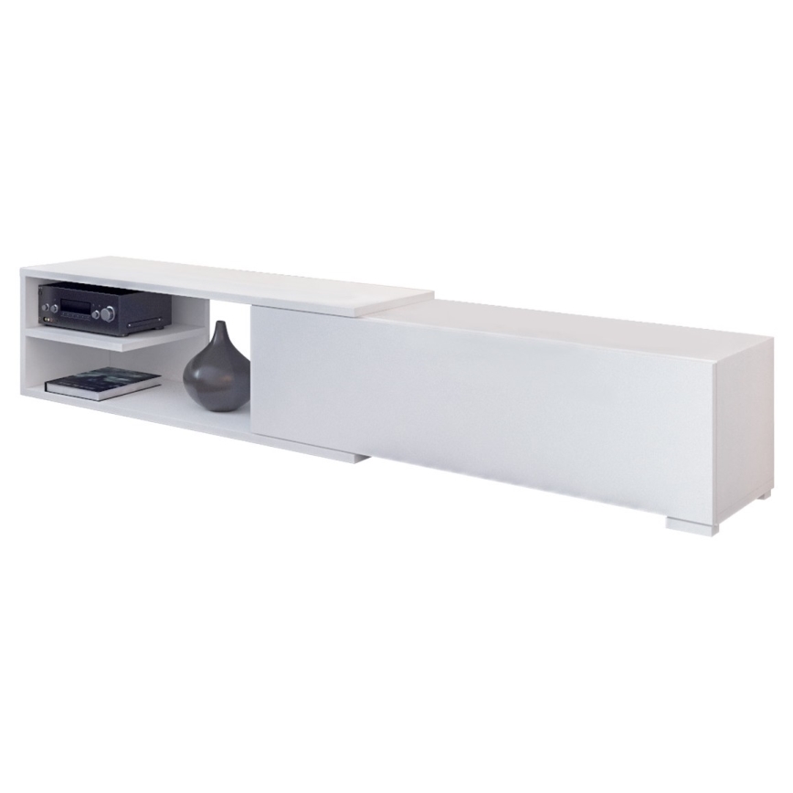 TV laud CLIF 40x180 cm valge
