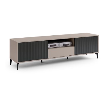 TV-laud sahtliga RONJA taupe/must