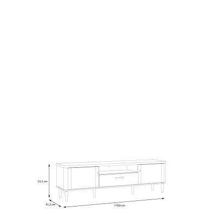 TV-laud VIRO pruun/beež