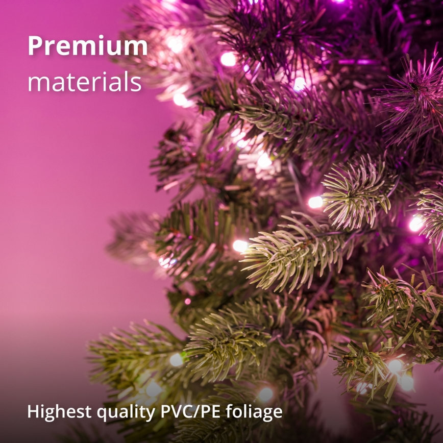 Twinkly - LED RGB Hämardatav Jõulupärg 50xLED d. 60 cm Wi-Fi