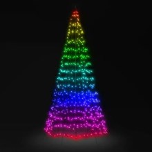 Twinkly - LED RGB Väli jõuluteemaline valguspuu LIGHT TREE 750xLED 4m IP44 Wi-Fi