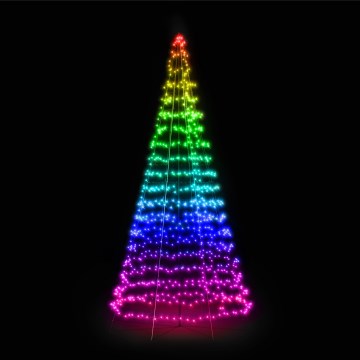 Twinkly - LED RGBW dimmerdatav Christmas tree LIGHT TREE 1000xLED 6 m IP44 Wi-Fi