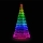 Twinkly - LED RGBW dimmerdatav Christmas tree LIGHT TREE 1000xLED 6 m IP44 Wi-Fi