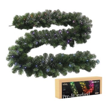 Twinkly - LED RGBW Hämardatav Jõulukaunistus PRE-LIT GARLAND 50xLED 3,15 m Wi-Fi