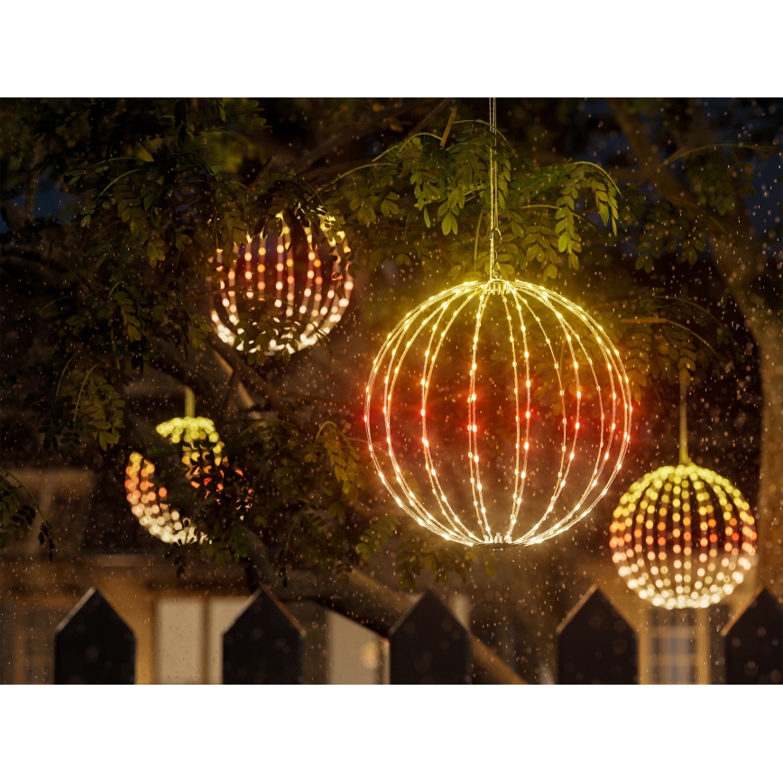 Twinkly - LED RGBW hämardatav väline dekoratsioon SPHERE 210xLED IP44 Wi-Fi