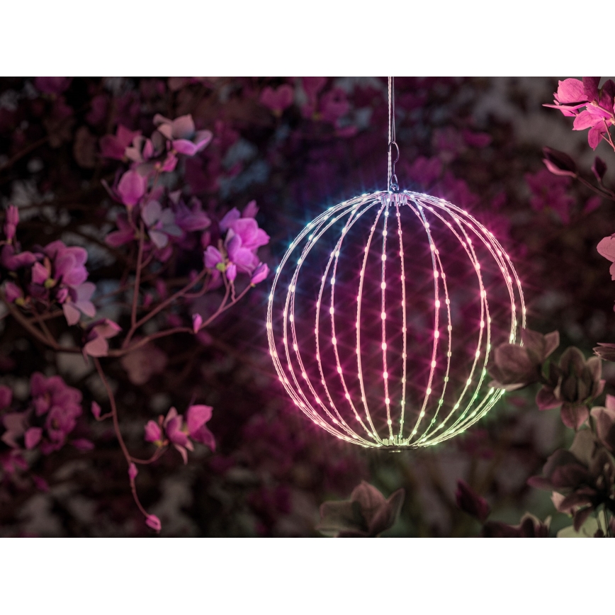 Twinkly - LED RGBW hämardatav väline dekoratsioon SPHERE 210xLED IP44 Wi-Fi