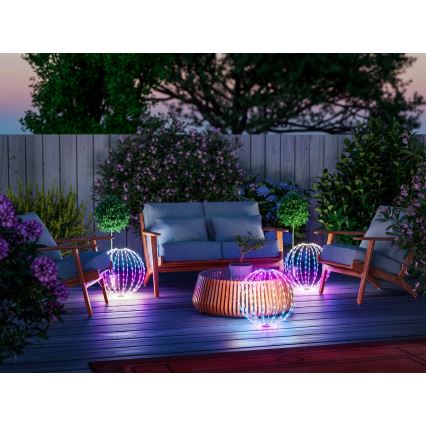 Twinkly - LED RGBW hämardatav väline dekoratsioon SPHERE 210xLED IP44 Wi-Fi