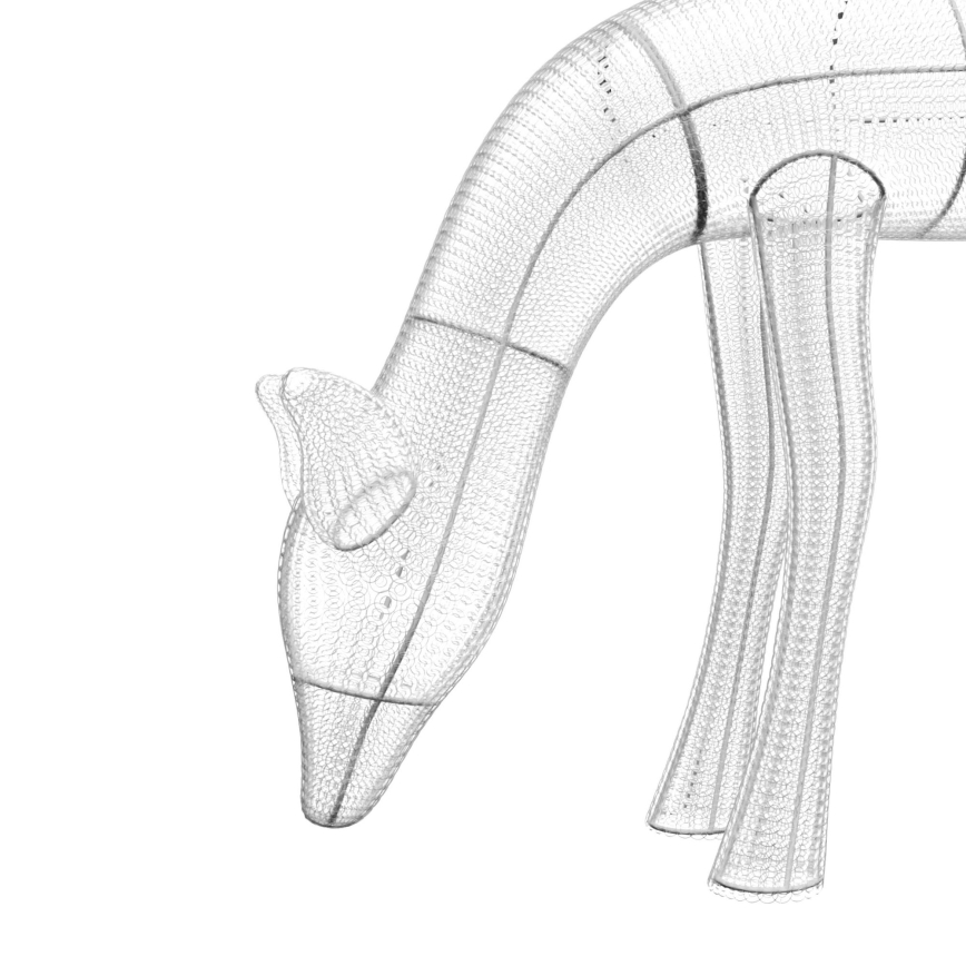 Twinkly - LED RGBW Hämardatav väli jõuluteemaline põhjapõder REINGEERS 160xLED IP44 Wi-Fi