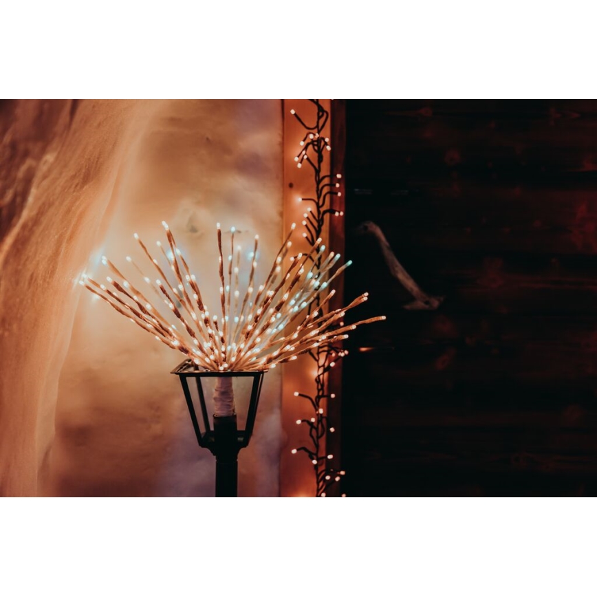 Twinkly - LED RGB Väli hämardatav jõulutäht SPRITZER 200xLED IP44 Wi-Fi