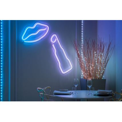 Twinkly - LED RGB Hämardatav valgusriba DOTS 60xLED 3 m Wi-Fi USB