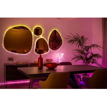 Twinkly - LED RGB Hämardatav valgusriba DOTS 60xLED 3 m Wi-Fi USB