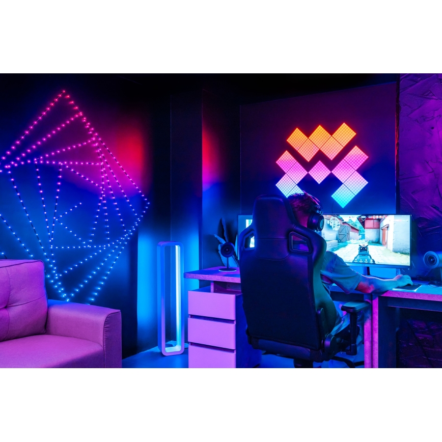 Twinkly - DOTS RGB-LED hämardatav valgusahel 60× LED, 7 m, USB, Wi‑Fi