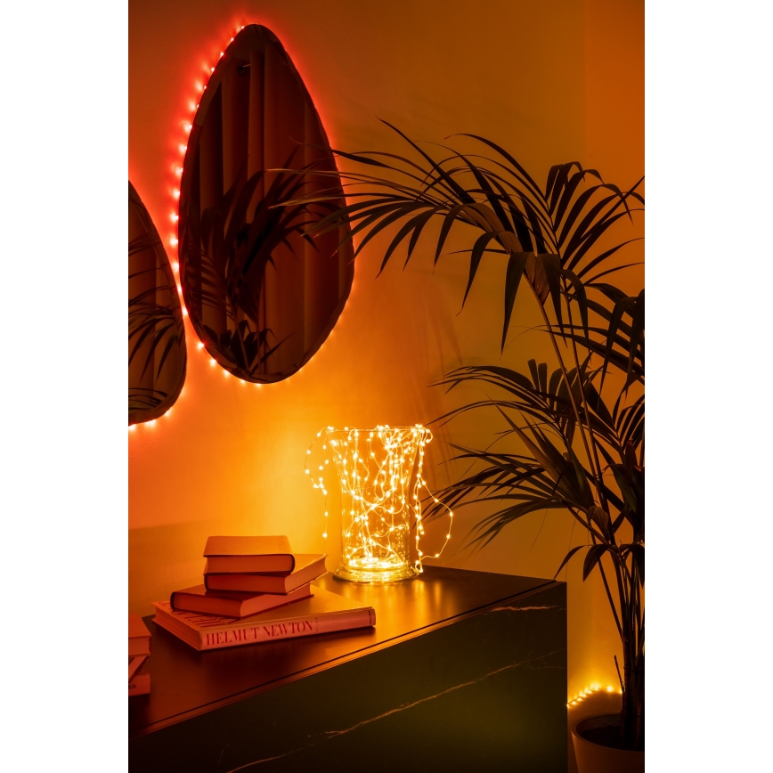 Twinkly - DOTS RGB-LED hämardatav valgusahel 60× LED, 7 m, USB, Wi‑Fi
