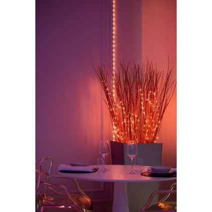 Twinkly - DOTS RGB-LED hämardatav valgusahel 60× LED, 7 m, USB, Wi‑Fi