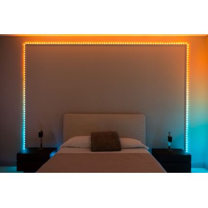 Twinkly - LED RGB Väli Hämardatav riba DOTS 200xLED 10 m IP44 WiFi