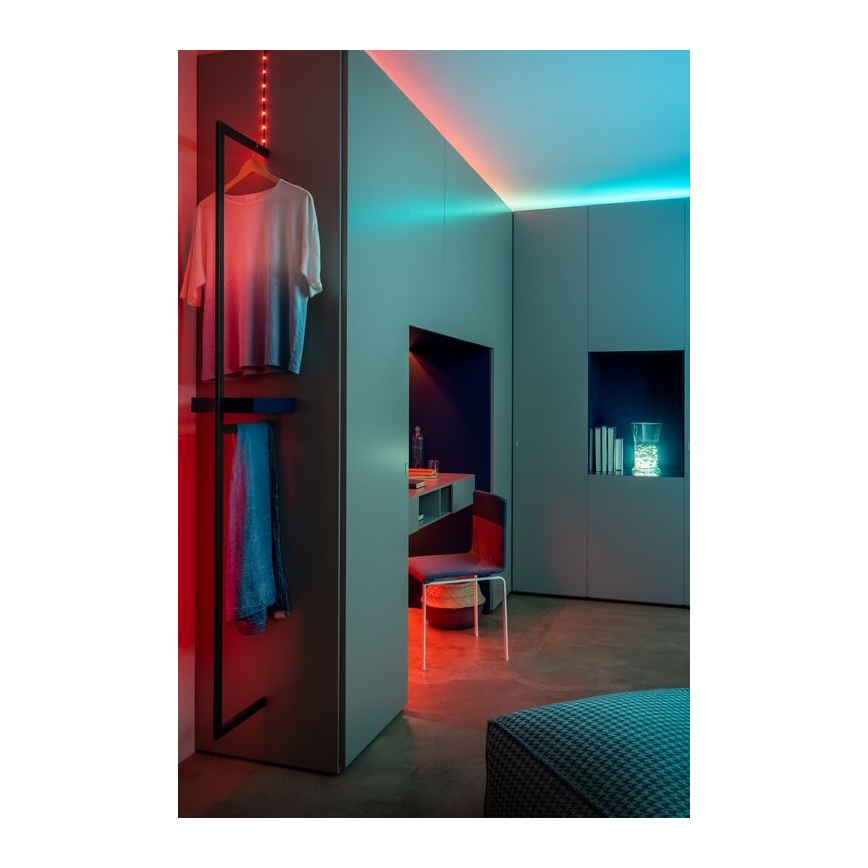 Twinkly - LED RGB Väli Hämardatav riba DOTS 200xLED 10 m IP44 WiFi