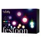 Twinkly - LED RGB Väli hämardatav dekoratiivne valguskett FESTOON 40xLED 24m IP44 Wi-Fi