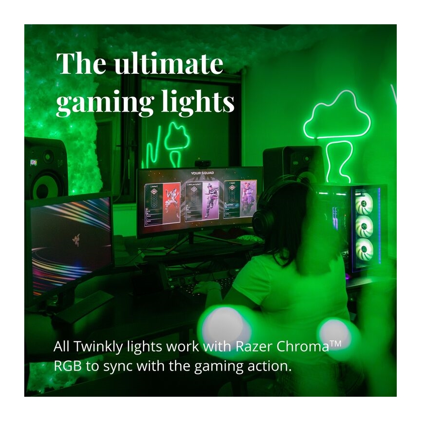 Twinkly - LED RGB Hämardatav valgusriba FLEX 200xLED 2 m Wi-Fi