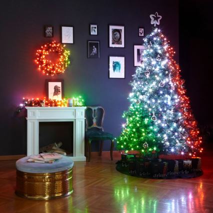 Twinkly - LED RGBW Hämardatav Jõulukaunistus PRE-LIT GARLAND 50xLED 3,15 m Wi-Fi