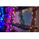 Twinkly - LED RGBW Hämardatav väli Jõuluteemaline valguskardin ICICLE 190xLED 11,5m IP44 Wi-Fi