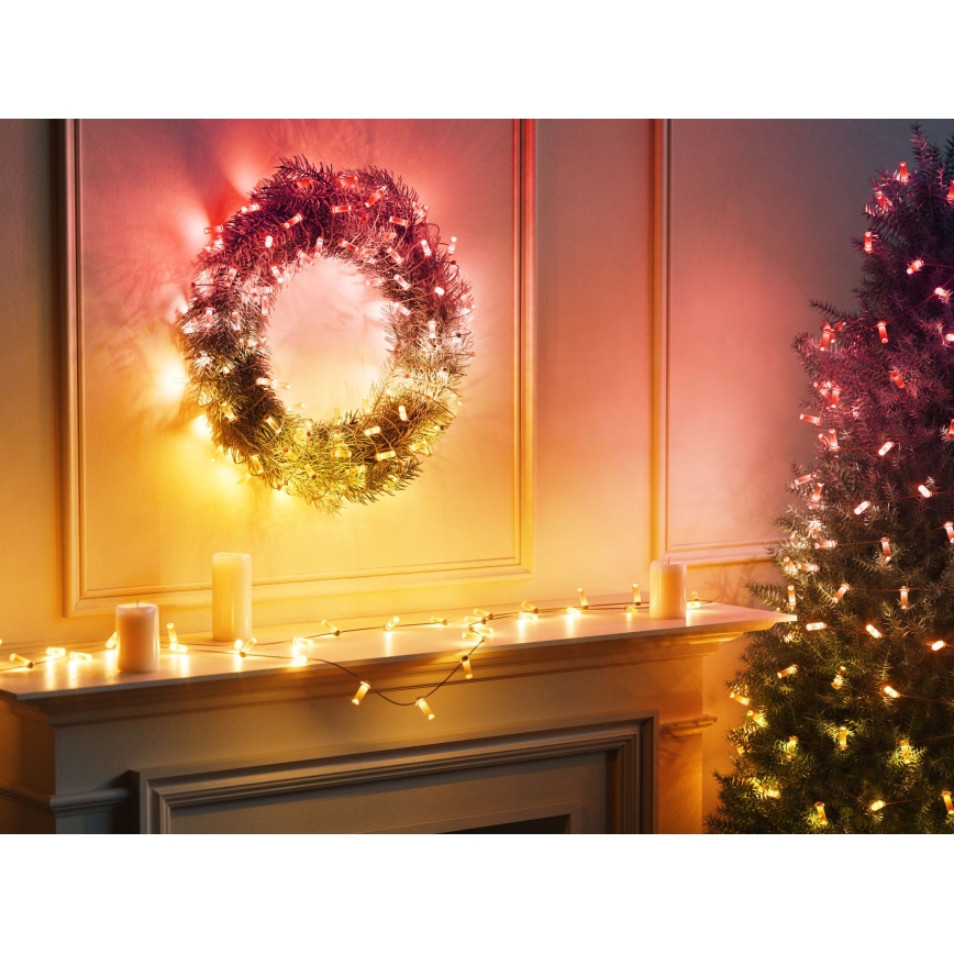 Twinkly - LED RGB hämardatav valguskett CANDIES 200xLED 14 m USB Wi-Fi