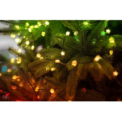 Twinkly - hämardatav LED RGB-valguskett CANDIES 100xLED 8 m USB Wi-Fi