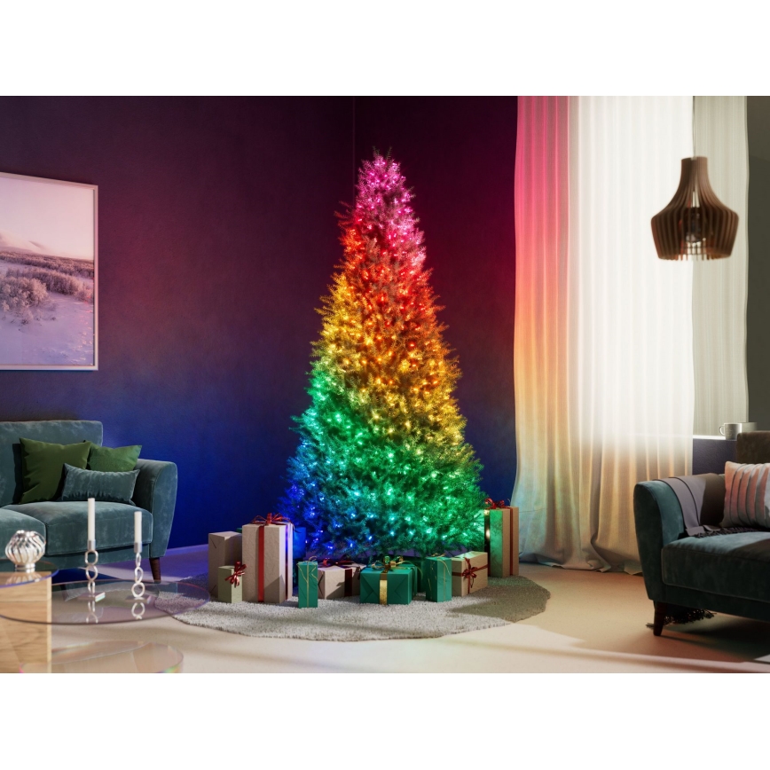 Twinkly - hämardatav LED RGB-valguskett CANDIES 100xLED 8 m USB Wi-Fi