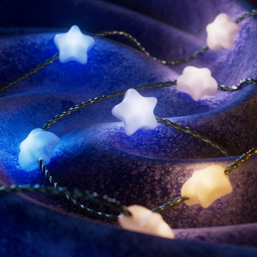 Twinkly - LED RGB hämardatav valguskett CANDIES 200 LED 14 m USB Wi-Fi