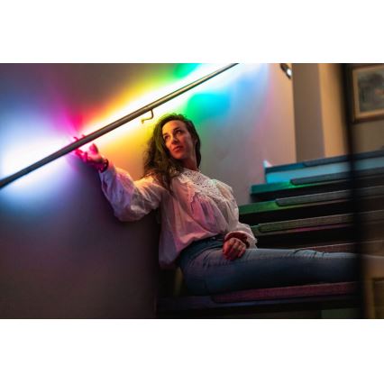 Twinkly - LED RGB Pikendus Hämardatav riba LINE 100xLED 1,5 m Wi-Fi