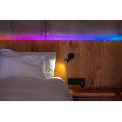 Twinkly - LED RGB Pikendus Hämardatav riba LINE 100xLED 1,5 m Wi-Fi