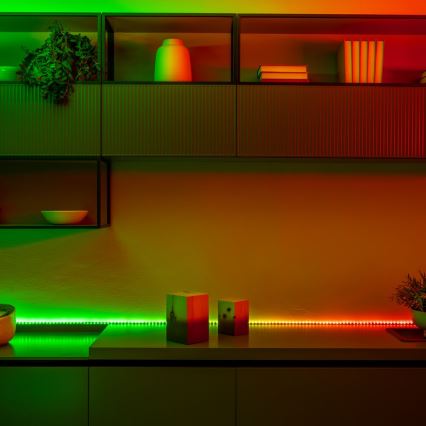 Twinkly - LED RGB Pikendus Hämardatav riba LINE 100xLED 1,5 m Wi-Fi