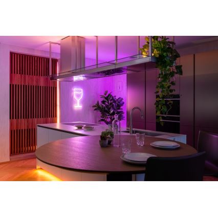 Twinkly - LED RGB Pikendus Hämardatav riba LINE 100xLED 1,5 m Wi-Fi