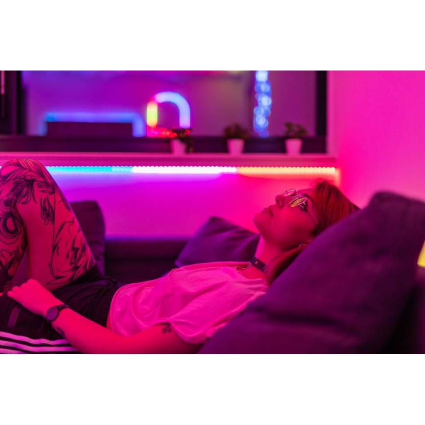 Twinkly - LED RGB Hämardatav valgusriba LINE 100xLED 1,5 m Wi-Fi