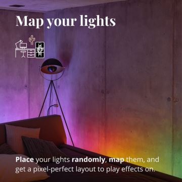 Twinkly - LED RGB Hämardatav valgusriba LINE 100xLED 1,5 m Wi-Fi