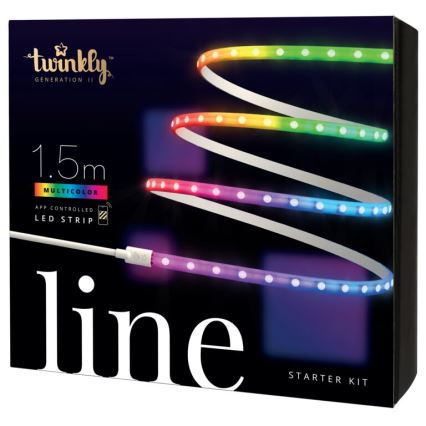 Twinkly - LED RGB Hämardatav valgusriba LINE 100xLED 1,5 m Wi-Fi