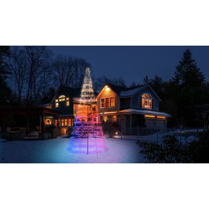 Twinkly - LED RGBW dimmerdatav Christmas tree LIGHT TREE 1000xLED 6 m IP44 Wi-Fi