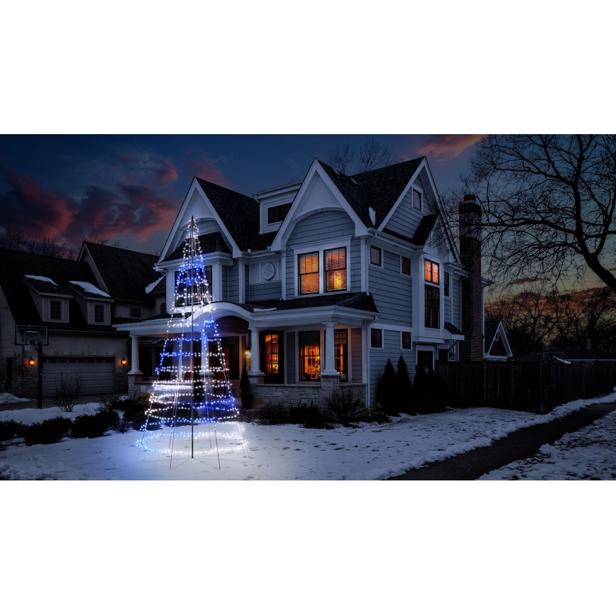 Twinkly - LED RGBW dimmerdatav Christmas tree LIGHT TREE 1000xLED 6 m IP44 Wi-Fi