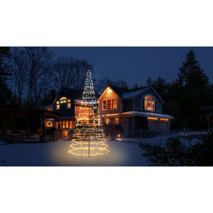 Twinkly - LED RGBW dimmerdatav Christmas tree LIGHT TREE 1000xLED 6 m IP44 Wi-Fi