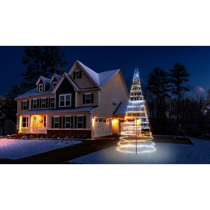 Twinkly - LED RGBW dimmerdatav Christmas tree LIGHT TREE 1000xLED 6 m IP44 Wi-Fi