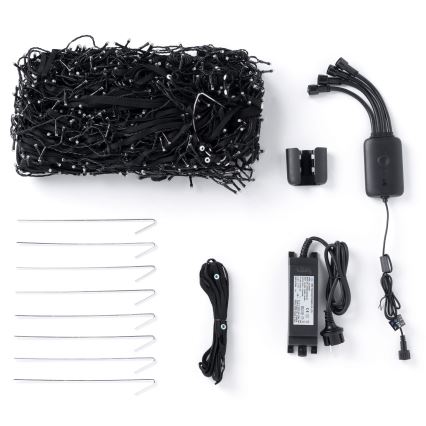 Twinkly - hämardatav LED RGBW väljas kasutatav jõulupuu LIGHT TREE 1000xLED 6 m IP44 Wi-Fi