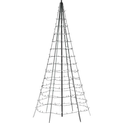 Twinkly - LED RGBW Hämardatav väli Jõulupuu LIGHT TREE 300xLED 2m IP44 Wi-Fi