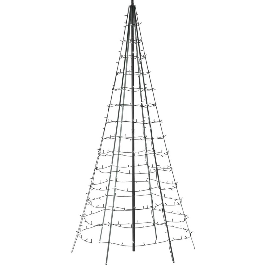 Twinkly - LED RGBW Hämardatav väli Jõulupuu LIGHT TREE 300xLED 2m IP44 Wi-Fi