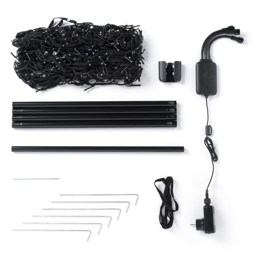 Twinkly - LED RGBW Hämardatav väli Jõulupuu LIGHT TREE 300xLED 2m IP44 Wi-Fi