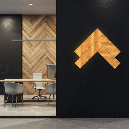 Twinkly - LED RGB Hämardatav valguspaneel SQUARES 64xLED 16x16 cm Wi-Fi